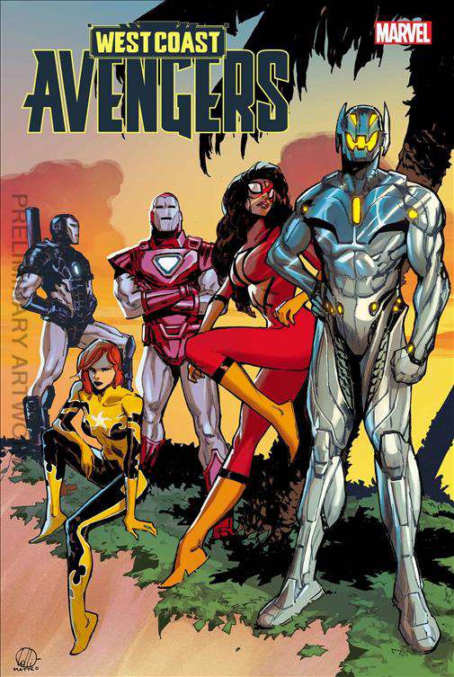 West Coast Avengers (3rd Series) #3 Variation B