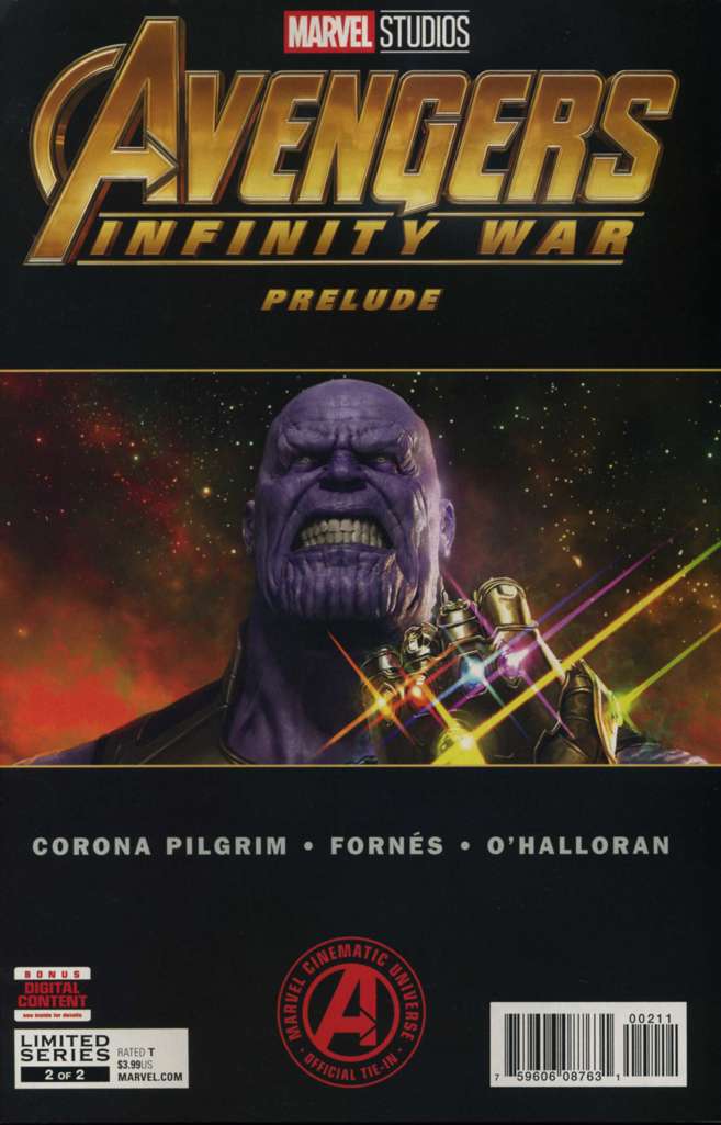 Marvel’s Avengers: Infinity War Prelude #2