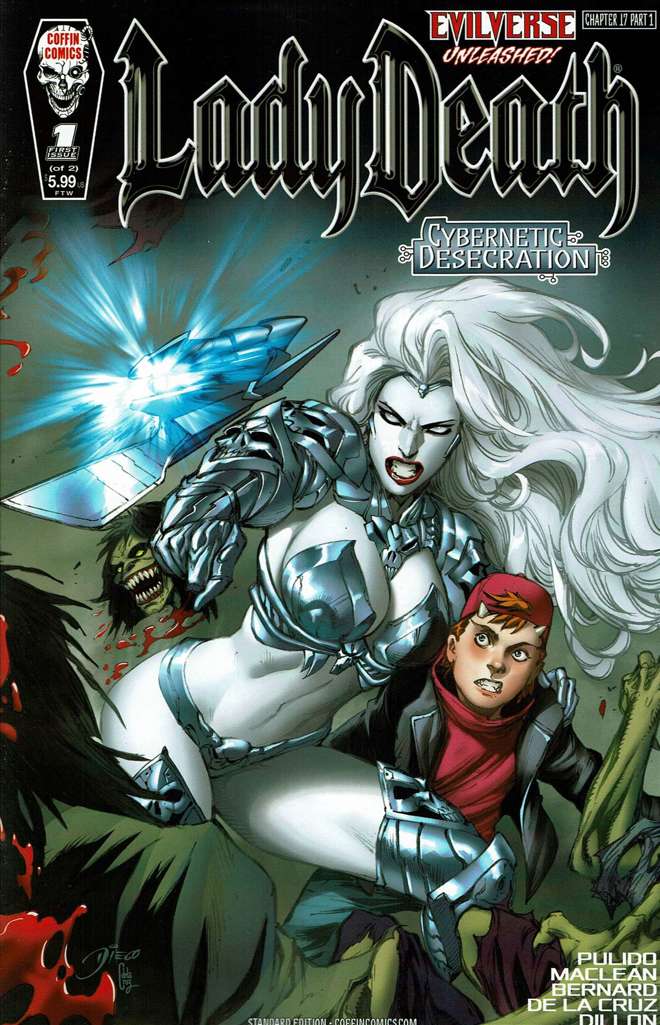 Lady Death: Cybernetic Desecration #1 Variation R