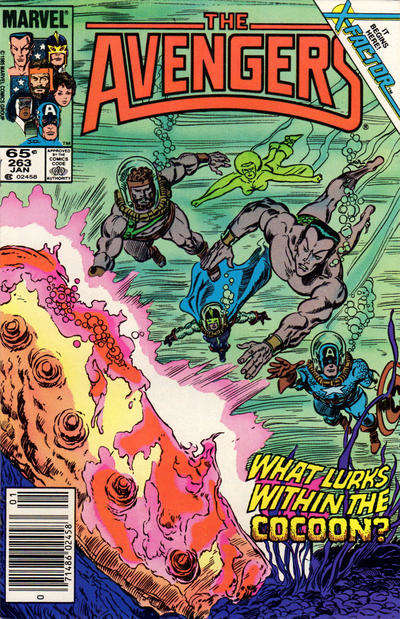The Avengers #263 Newsstand Edition