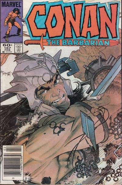 Conan the Barbarian #167 Newsstand Edition