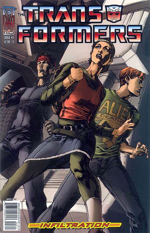 The Transformers: Infiltration #3 Variation D