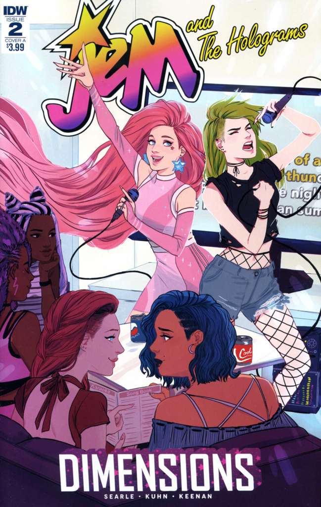 Jem and the Holograms: Dimensions #2 Variation A