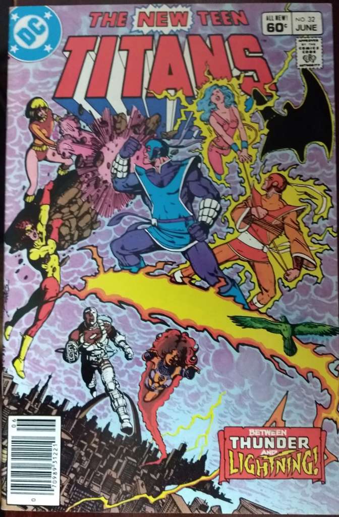 The New Teen Titans (1st Series) #32 Mark Jewelers Insert Edition