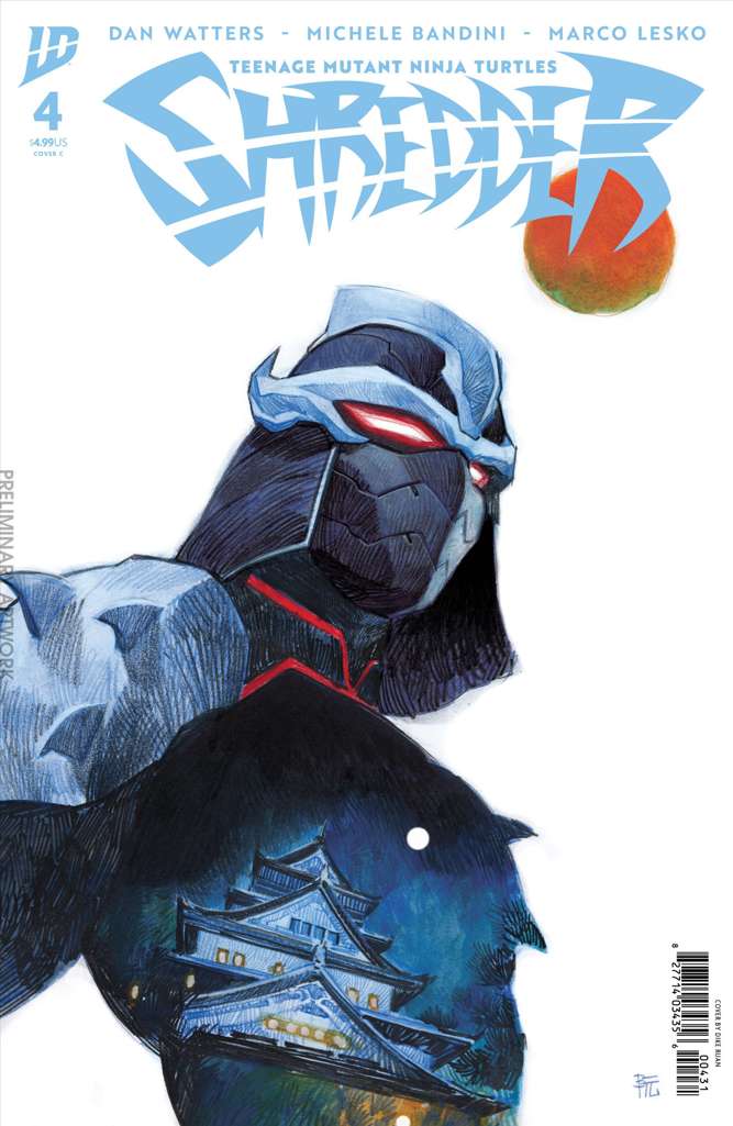 Teenage Mutant Ninja Turtles: Shredder #4 Variation C