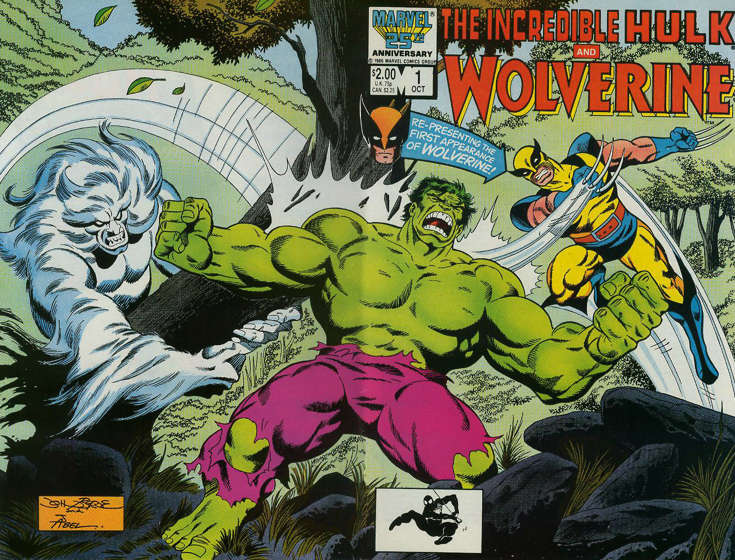 Incredible Hulk and Wolverine