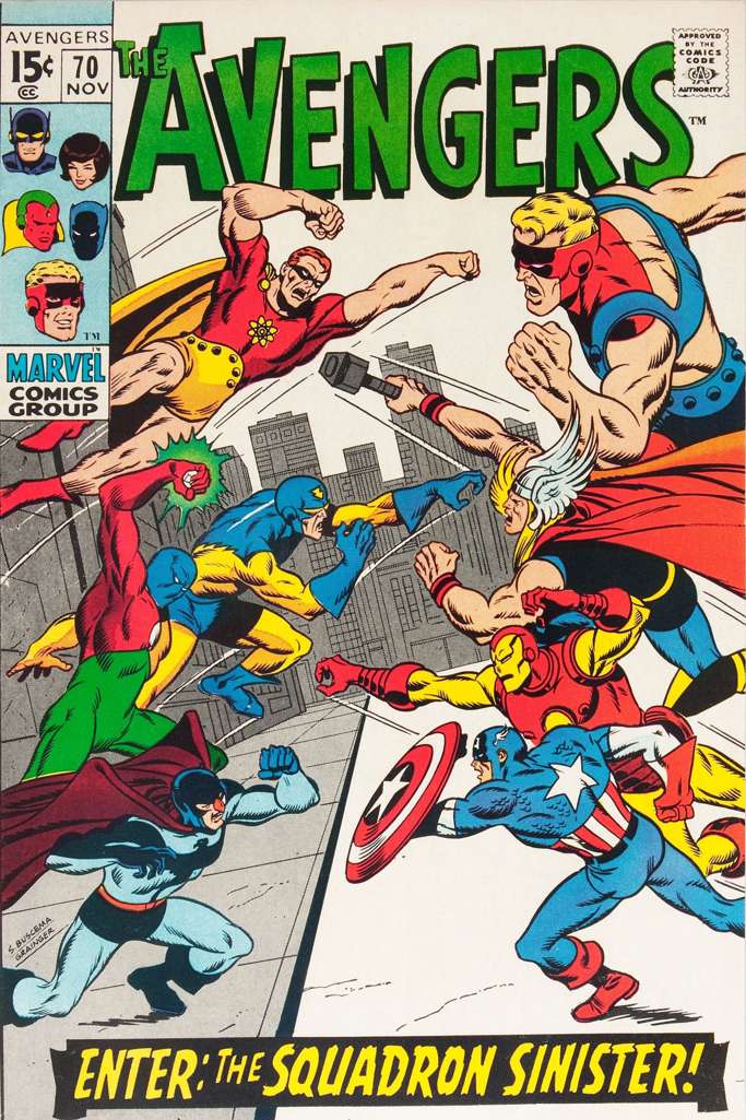 The Avengers #70