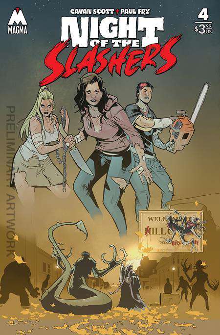 Night of the Slashers #4 Variation A
