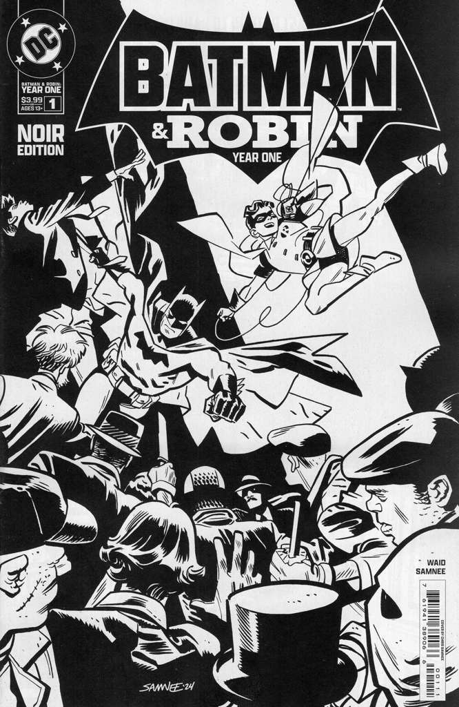 Batman and Robin: Year One Noir Edition