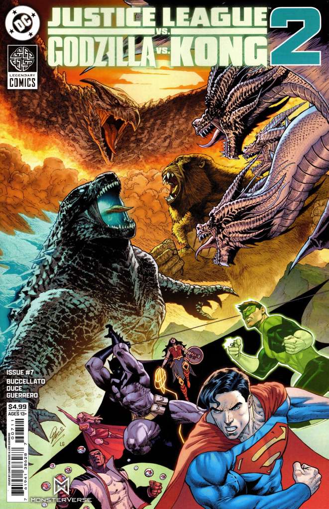 Justice League Vs. Godzilla Vs. Kong 2 #7 Variation A