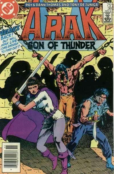 Arak Son of Thunder #38 Newsstand Edition