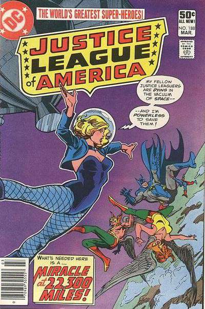 Justice League of America #188 Newsstand Edition