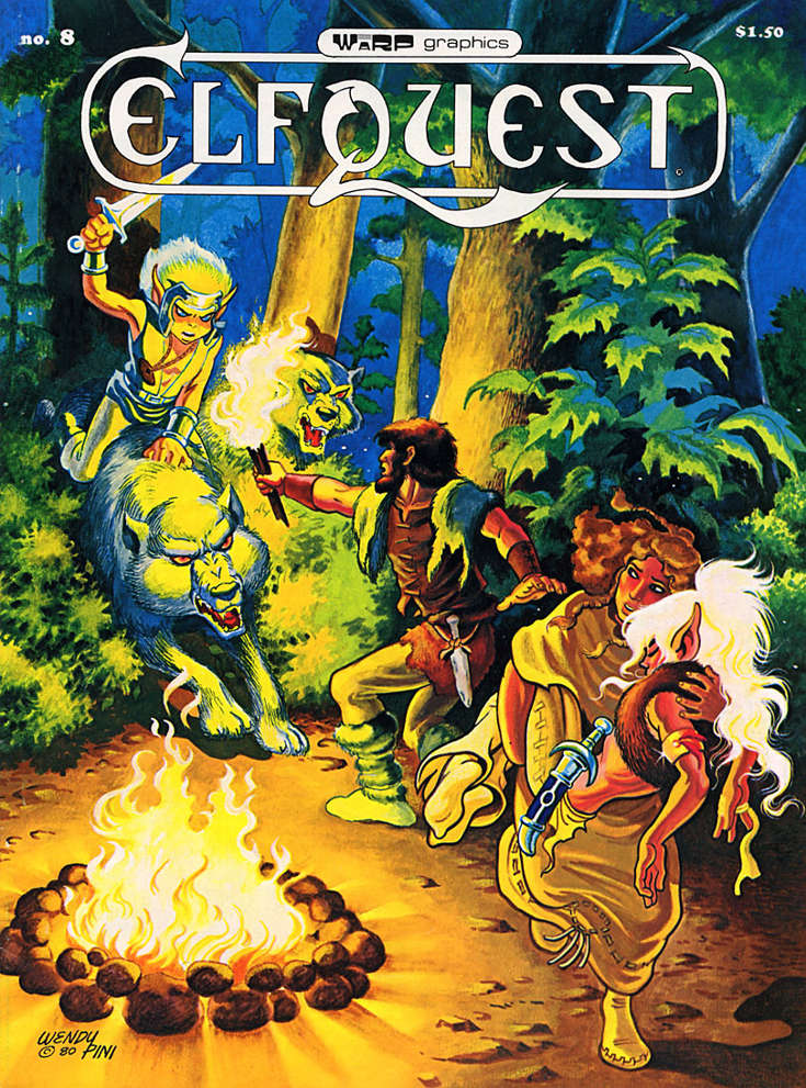 Elfquest #8  - 3rd printing
