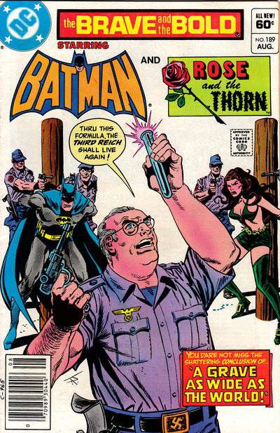 The Brave and the Bold #189 Newsstand Edition