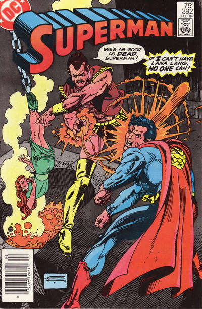Superman (1st Series) #392 Newsstand Edition