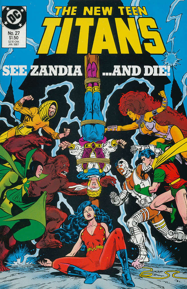 The New Teen Titans (2nd Series) #27