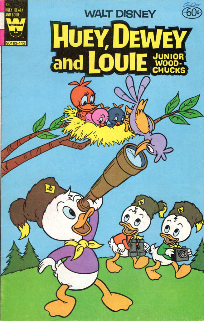 Huey, Dewey, and Louie Junior Woodchucks #73
