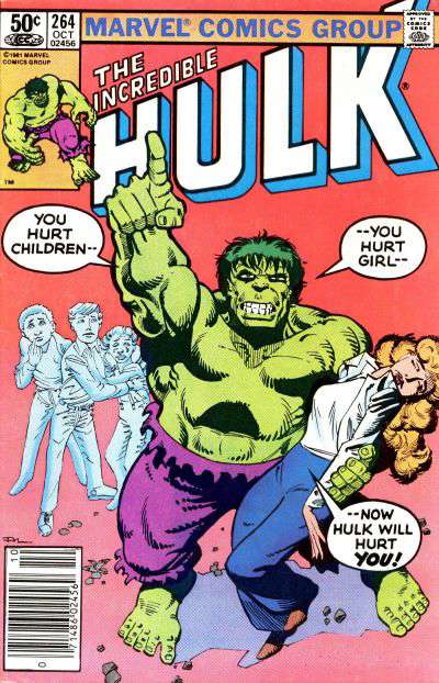The Incredible Hulk #264 Newsstand Edition