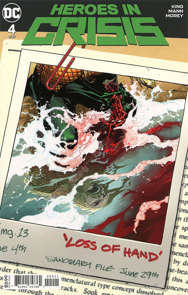 Heroes In Crisis #4 Variation A