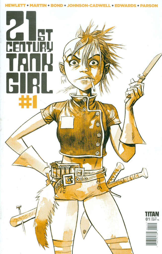 Tank Girl: 21st Century Tank Girl #1  - 2nd printing