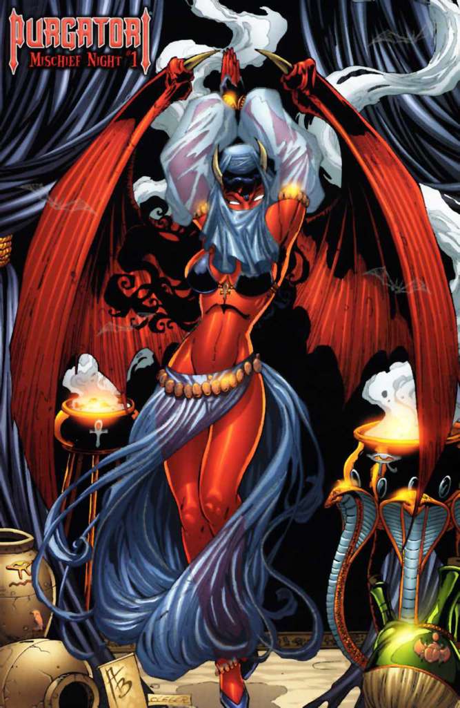 Purgatori: Mischief Night #1 Variation B