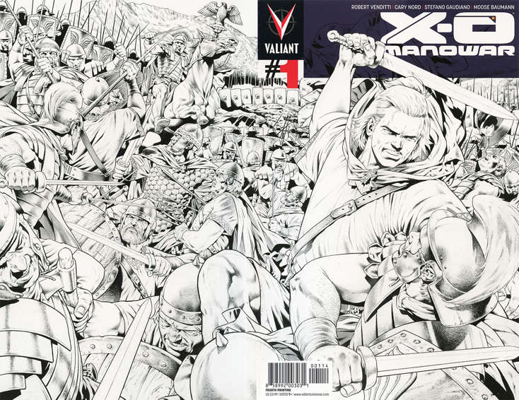 X-O Manowar (3rd Series) #1  - 4th printing