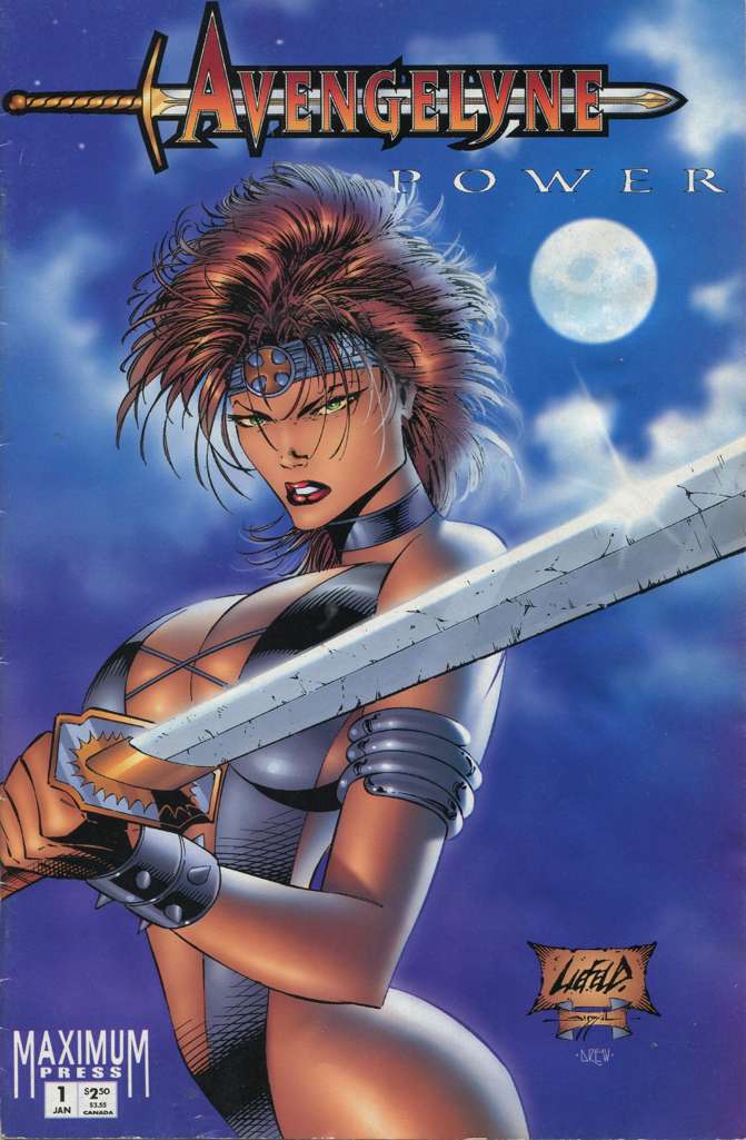 Avengelyne: Power #1 Variation B