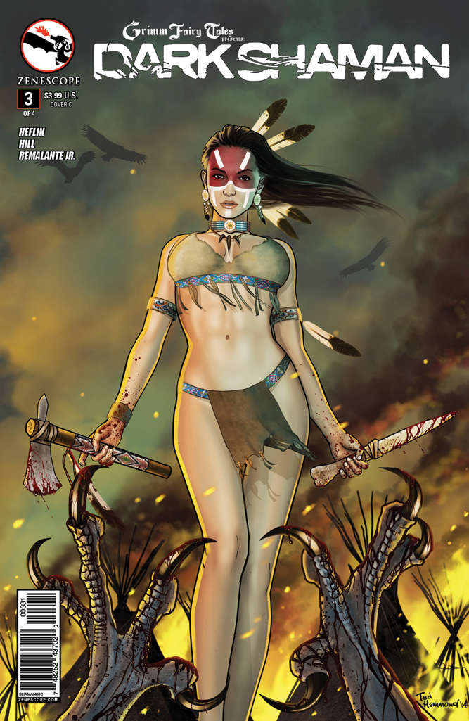Grimm Fairy Tales Presents Dark Shaman #3 Variation C