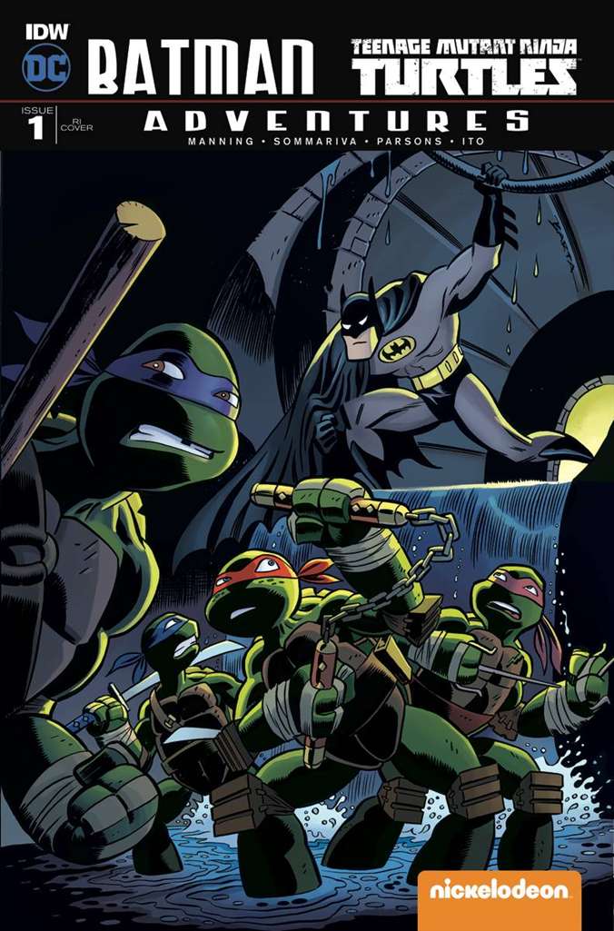 Batman/Teenage Mutant Ninja Turtles Adventures #1 Variation D