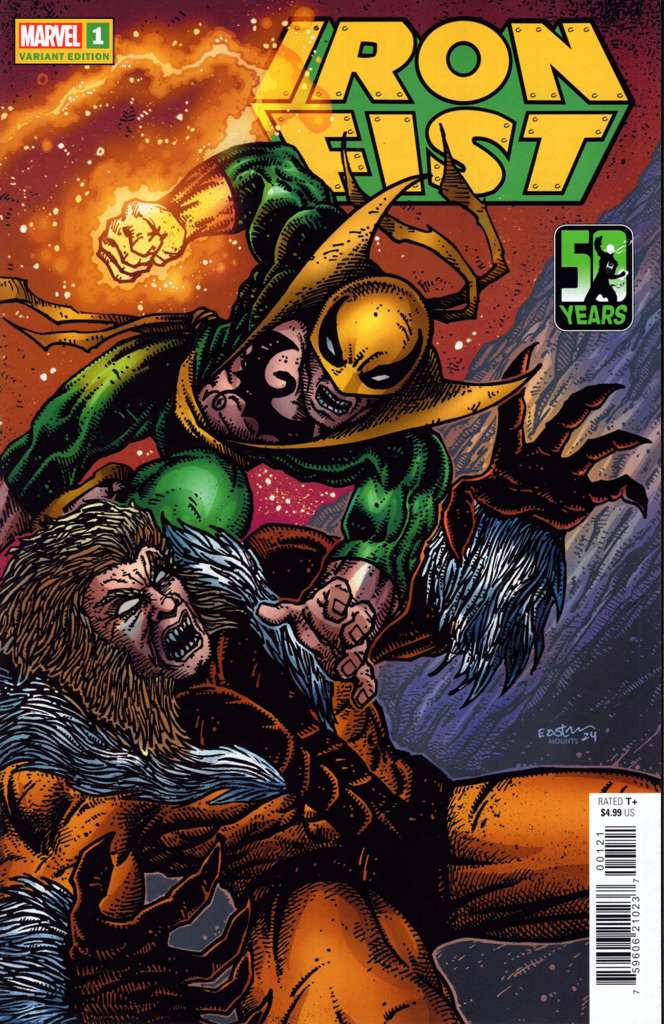 Iron Fist: 50th Anniversary Special #1 Variation A