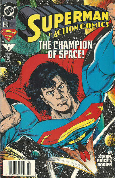 Action Comics #696 Newsstand Edition