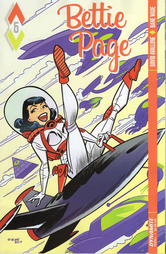 Bettie Page (Dynamite) #5 Variation B