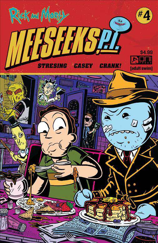 Rick and Morty: Meeseeks P.I. #4 Variation B