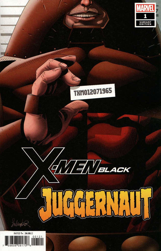 X-Men: Black—Juggernaut #1 Variation A