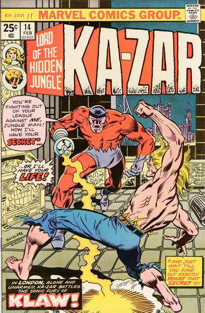 Ka-Zar (2nd Series) #14