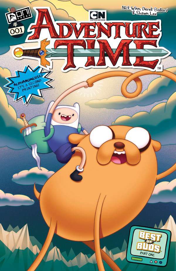 Adventure Time (2nd Series) #1  - 2nd printing