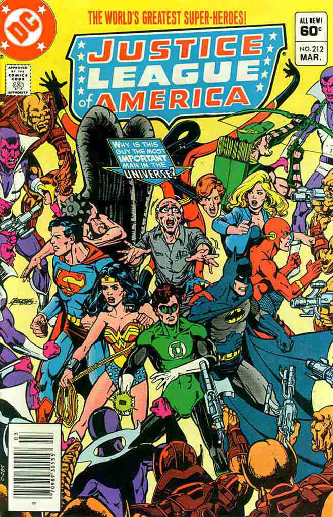 Justice League of America #212 Newsstand Edition