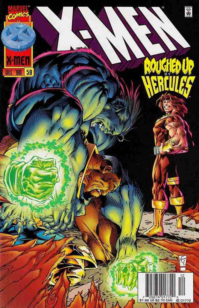 X-Men (2nd Series) #59 Newsstand Edition
