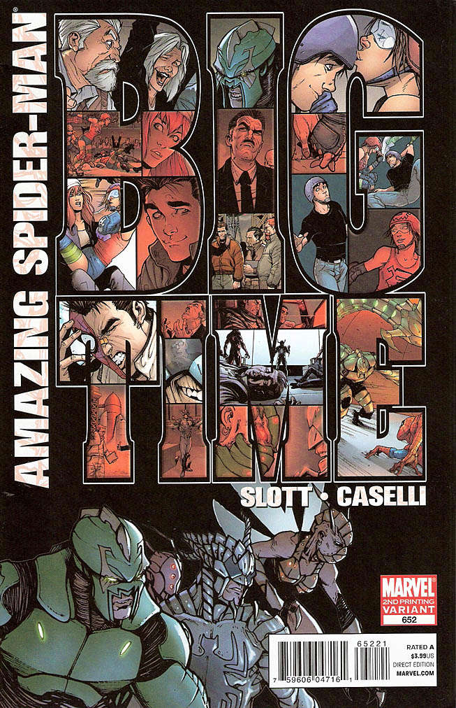 The Amazing Spider-Man #652  - 2nd printing