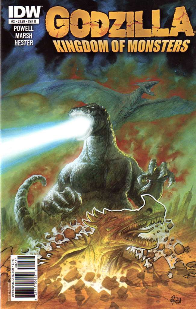 Godzilla: Kingdom of Monsters #2 Variation B