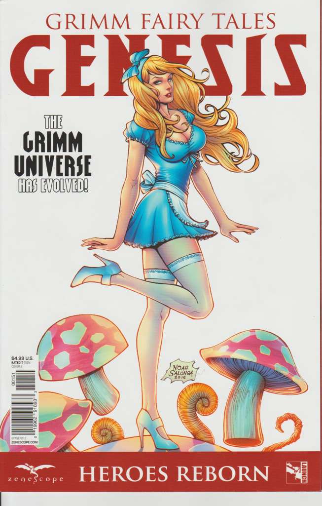 Grimm Fairy Tales: Genesis Heroes Reborn #1 Variation E