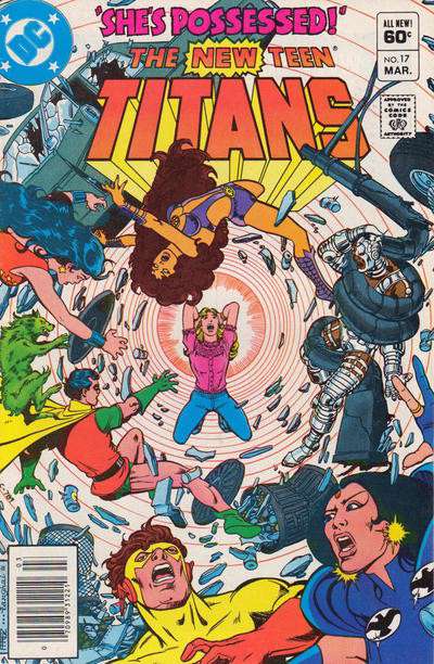 The New Teen Titans (1st Series) #17 Newsstand Edition