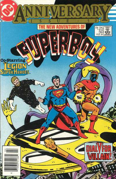 The New Adventures of Superboy #50 Newsstand Edition