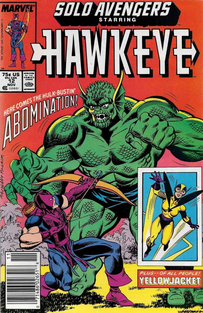 Solo Avengers #12 Newsstand Edition
