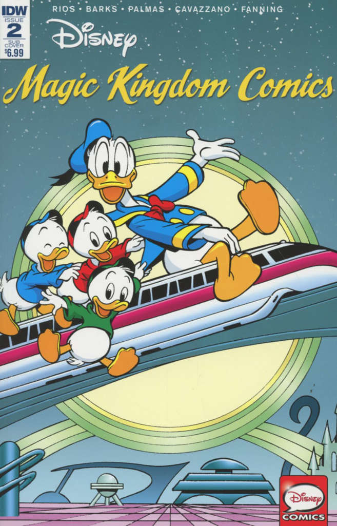 Disney Magic Kingdom Comics #2 Variation A