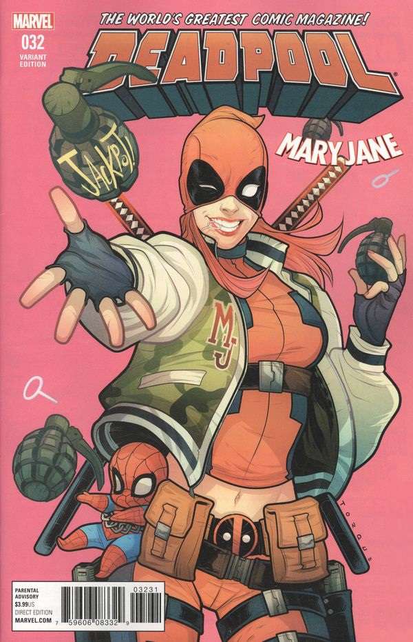 Deadpool (5th Series) #32 Variation B