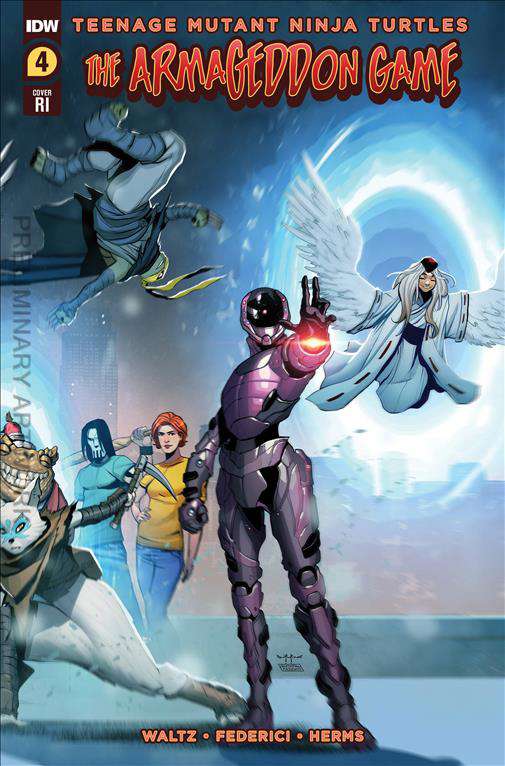 TMNT: The Armageddon Game #4 Variation C