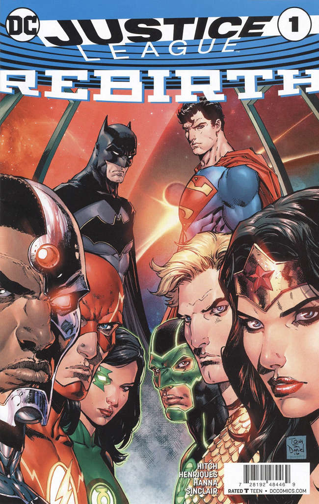 Justice League: Rebirth #1 Variation B