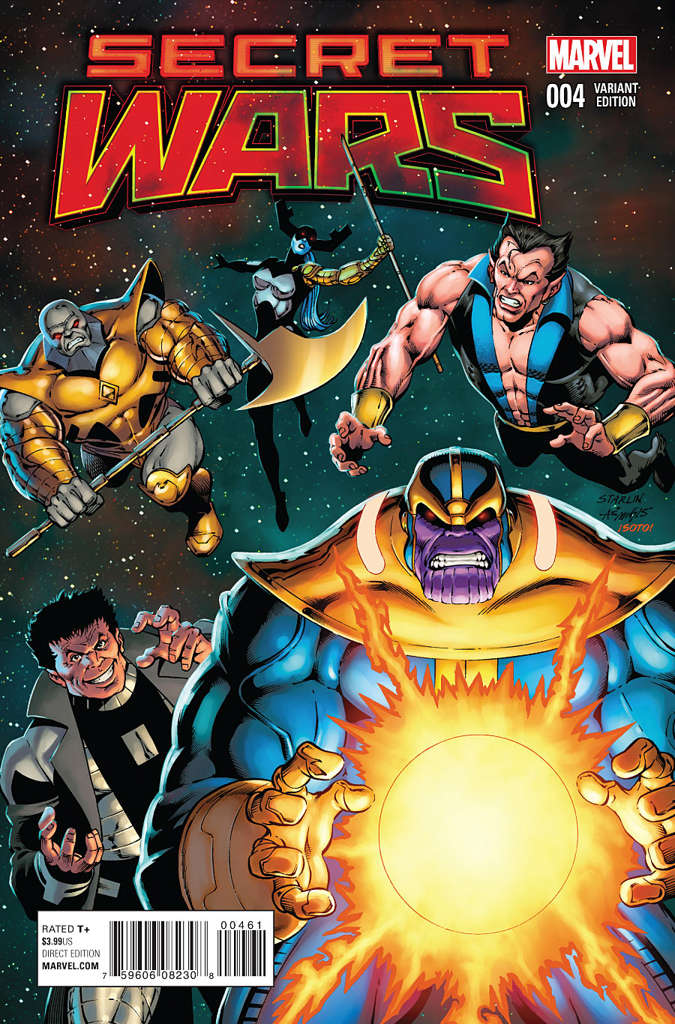 Secret Wars #4 Variation F