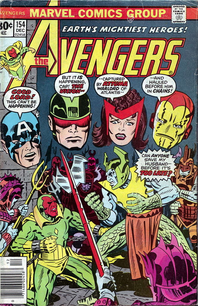 The Avengers #154
